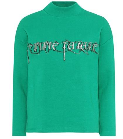 Balenciaga Stretch-cotton Sweatshirt