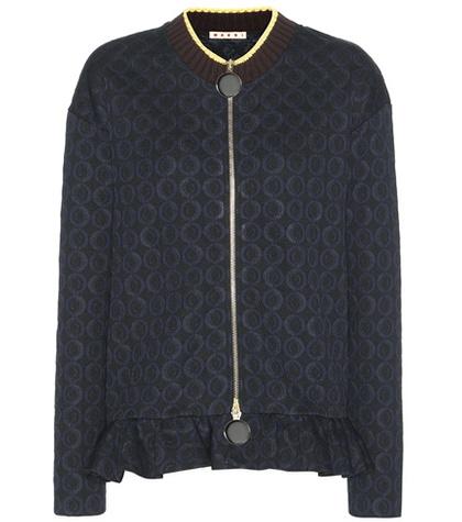 Marni Jacquard Bomber Jacket