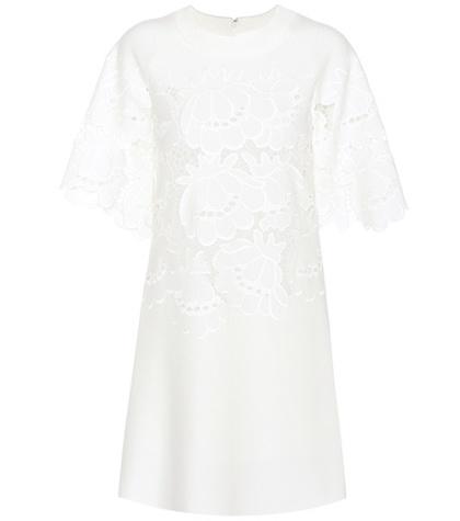 Victoria Victoria Beckham Delft Embroidered Dress