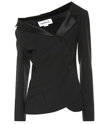 Monse Asymmetric Wool Jacket