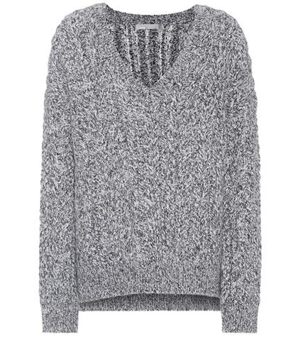 Maison Margiela Marled Wool-blend Sweater