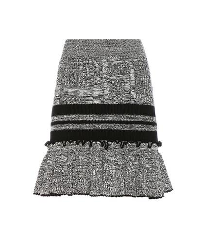 Dolce & Gabbana Wool And Silk Knitted Skirt