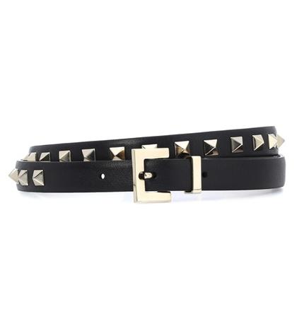 Valentino Garavani Valentino Garavani Rockstud Leather Belt