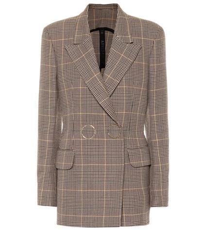 Petar Petrov Jennae Checked Wool Blazer