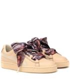 Emilio Pucci Basket Heart Mimicry Sneakers