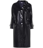 Miu Miu Embellished Faux-leather Coat