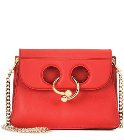 Jw Anderson Mini Pierce Leather Shoulder Bag