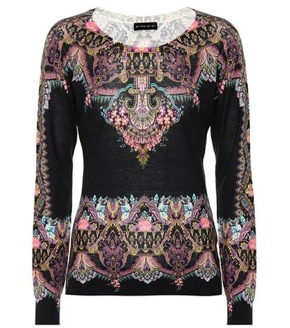 Etro Silk And Cashmere Top
