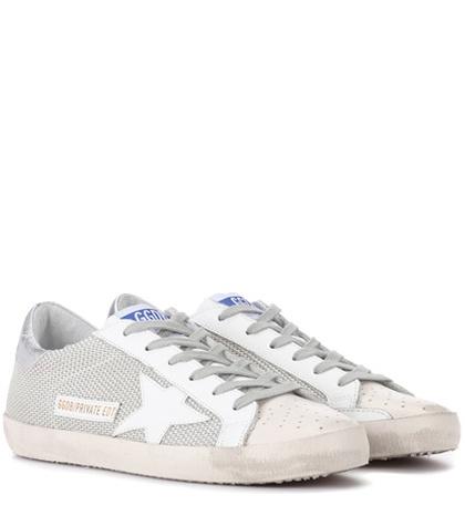 Golden Goose Deluxe Brand Exclusive To Mytheresa.com – Superstar Low-top Woven Sneakers