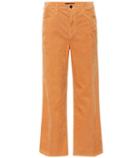 J Brand Joan Corduroy Wide-leg Crop Jeans