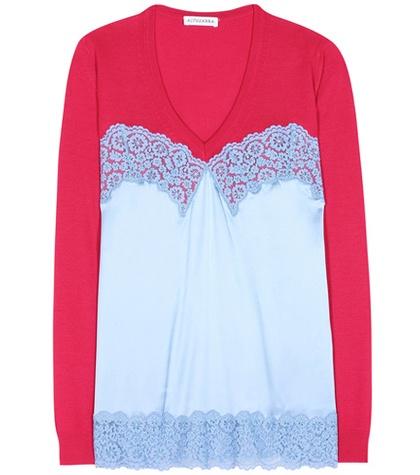 Altuzarra Palomar Wool And Silk Top