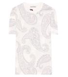 Acne Studios Taline Paisley-printed Cotton T-shirt