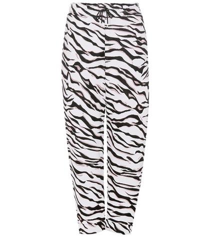 See By Chlo Metallic Knitted Jacquard Trousers