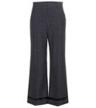  Check Wool Trousers