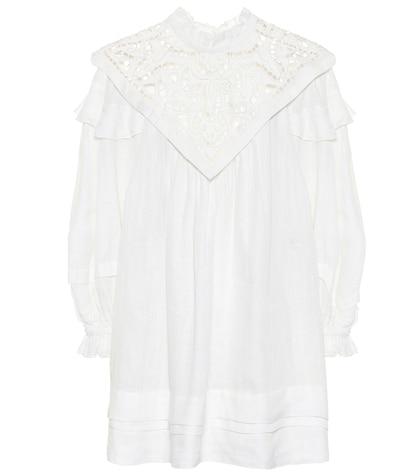 Isabel Marant Galia Linen Minidress