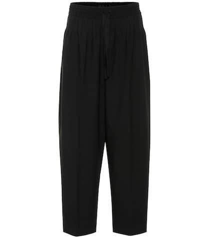 Rick Owens Wool Wide-leg Pants