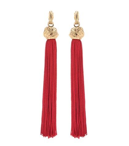 Saint Laurent Tassel Earrings