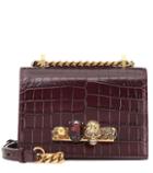Christian Louboutin Jewelled Small Leather Shoulder Bag