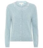 Marc Jacobs Beaded Wool And Cashmere Cardigan