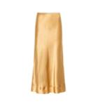 Lee Mathews Stella Satin Slip Skirt