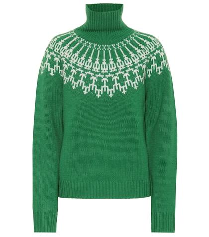 Tory Sport Fair Isle Wool Sweater