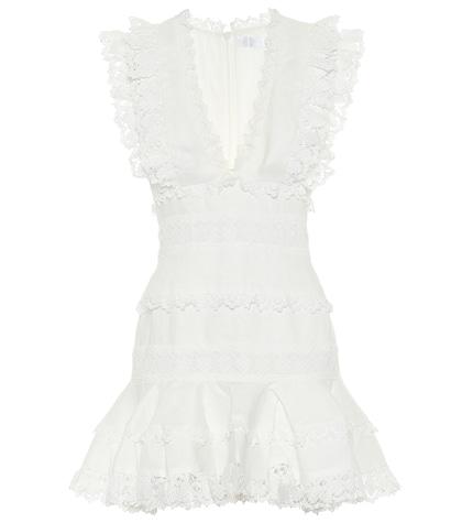 Zimmermann Wayfarer Linen Minidress