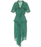 Preen By Thornton Bregazzi Georgi Printed Silk Dress