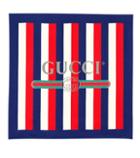 Gucci Sylvie Striped Silk Scarf