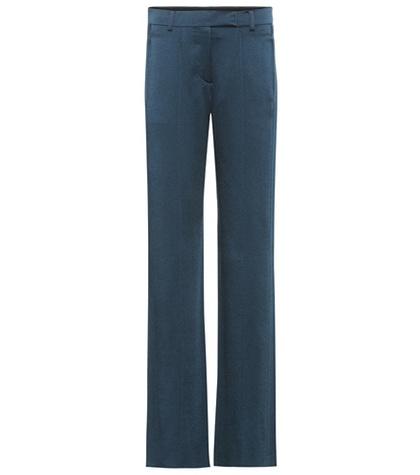 Valentino Satin Straight-leg Trousers