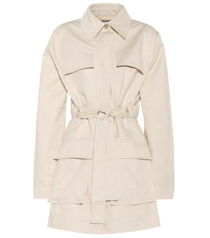 Acne Studios Olee Cotton Twill Trench Coat