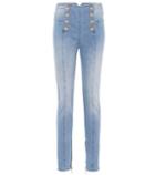 Balmain High-wisted Skinny Jeans