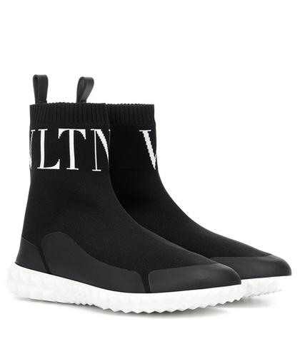 Magda Butrym Valentino Garavani Vltn Sock Sneakers