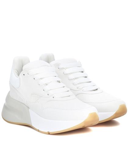 Philosophy Di Lorenzo Serafini Leather And Fabric Sneakers