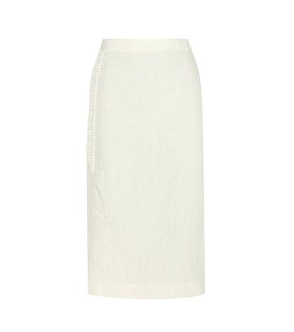 Isabel Marant Primo Linen Midi Skirt