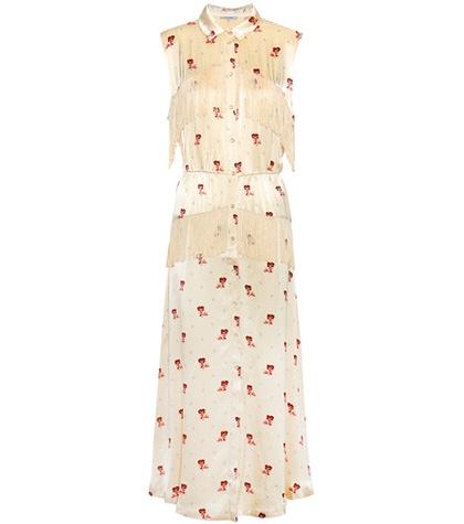 Ganni Donnelly Fringe Dress