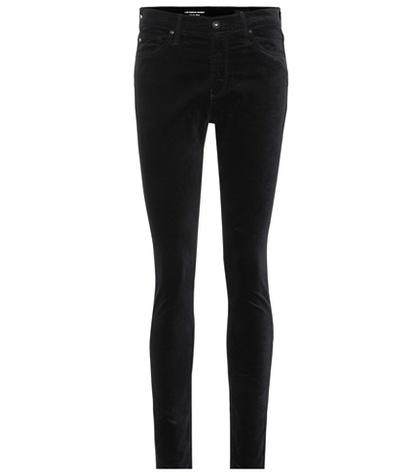 Ag Jeans The Farrah Velvet Skinny Jeans