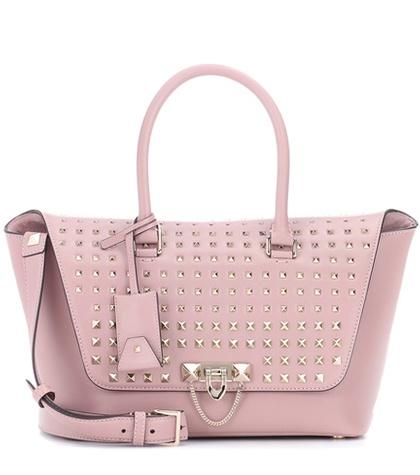 Valentino Valentino Garavani Demilune Leather Tote
