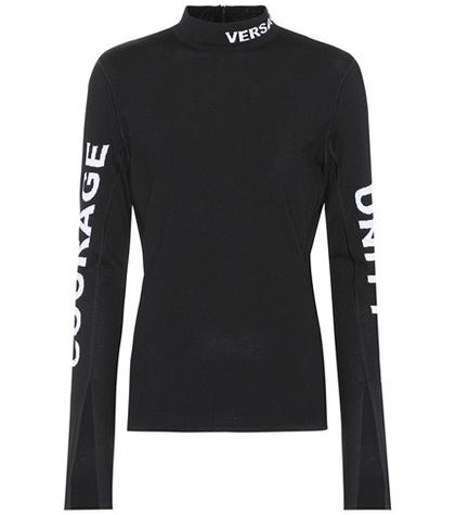 Versace Wool-blend Top