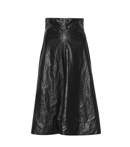 Philosophy Di Lorenzo Serafini Faux Leather Skirt