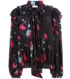 Balenciaga Plissé Blouse
