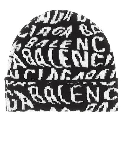 Alexander Mcqueen Logo Wool Beanie
