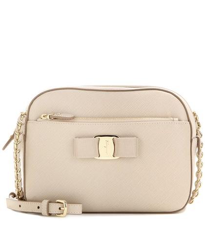 Salvatore Ferragamo Lydia Leather Shoulder Bag