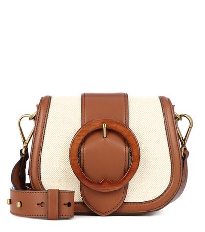 Rebecca Vallance Belt Saddle Medium Crossbody Bag