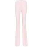 Prada Crêpe Flared Trousers