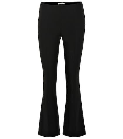 The Row Beca Wool-blend Flared Pants