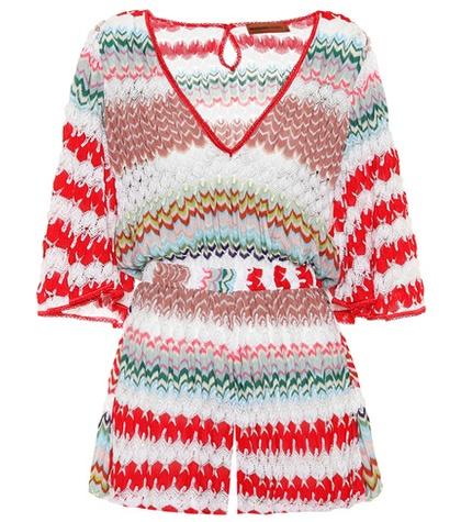 Missoni Mare Striped Crochet Jumpsuit