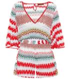 Missoni Mare Striped Crochet Jumpsuit