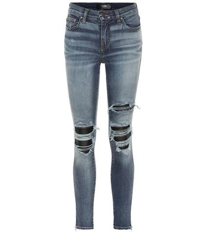 Brunello Cucinelli Mx1 Distressed Skinny Jeans