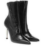 The Row Victorian Leather Ankle Boots