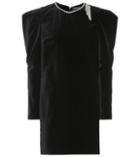 Isabel Marant Ziane Embellished Velvet Minidress